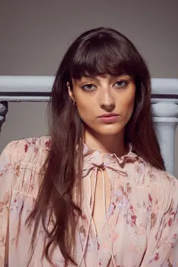 پیراهن آستین بلند زنانه صورتی اچ اند ام