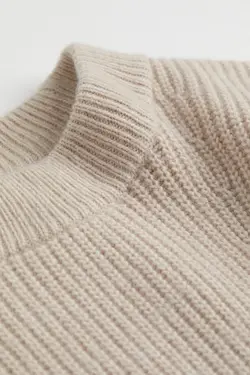 پیراهن آستین بلند زنانه خاکستری روشن اچ اند ام