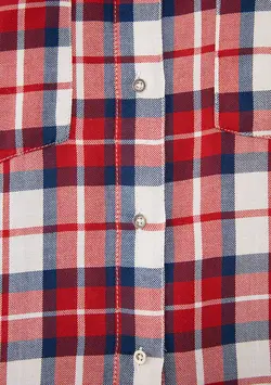 شومیز زنانه قرمز ماوی