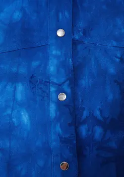 شومیز زنانه آبی ماوی