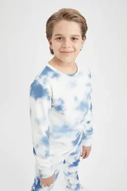 سویشرت پسرانه آبی دفاکتو