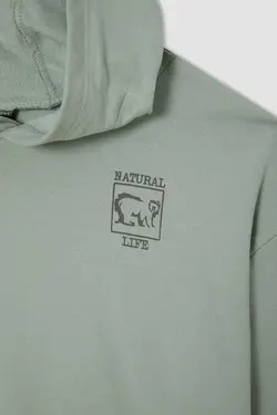 هودی پسرانه سبز دفاکتو