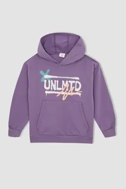 هودی پسرانه بنفش دفاکتو