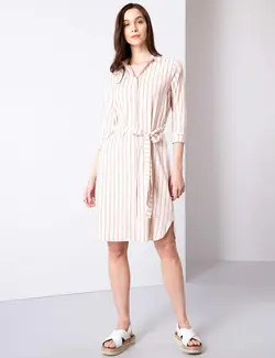 پیراهن زنانه قرمز پیرکاردین