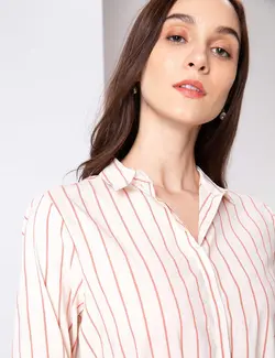 پیراهن زنانه قرمز پیرکاردین