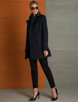 پافر زنانه سرمه ای پیرکاردین