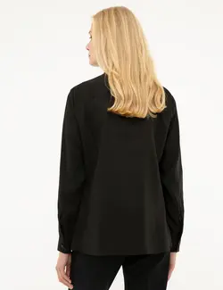 شومیز زنانه سیاه پیرکاردین