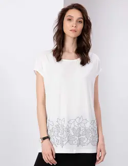 بلوز زنانه بژ پیرکاردین