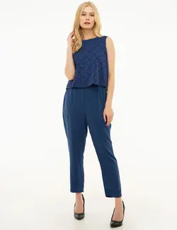 بلوز زنانه سرمه ای پیرکاردین