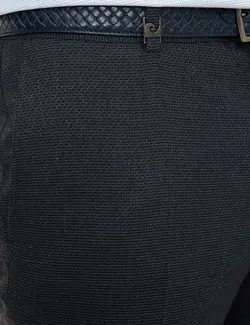 شلوار پارچه ای جذب مردانه سرمه ای پیرکاردین