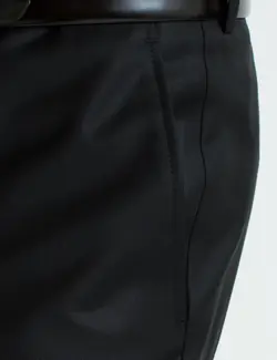 شلوار پارچه ای جذب مردانه سیاه پیرکاردین