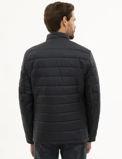 کاپشن پافر مردانه سرمه ای پیرکاردین