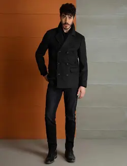 پالتو مردانه دودی پیرکاردین