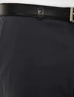 شلوار پارچه ای جذب مردانه سیاه پیرکاردین