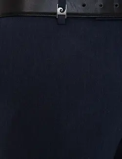 شلوار پارچه ای جذب مردانه سرمه ای پیرکاردین