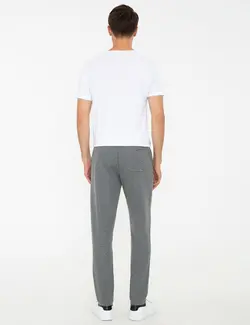 شلوار راحتی جذب مردانه آنتراسیت ملانژ پیرکاردین