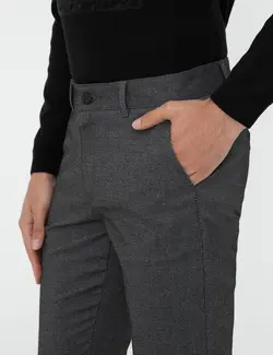 شلوار کتان جذب مردانه انتراسیت پیرکاردین