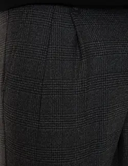 شلوار کتان Carrot Fit مردانه خاکستری پیرکاردین