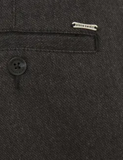 شلوار کتان Regular Fit مردانه  سیاه پیرکاردین