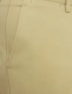 شلوار کتان جذب مردانه شتری پیرکاردین