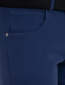 شلوار کتان جذب مردانه نیلی پیرکاردین