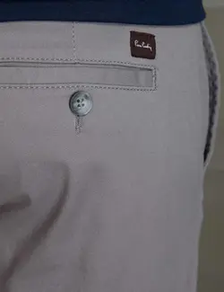 شلوار کتان جذب مردانه خاکستری پیرکاردین