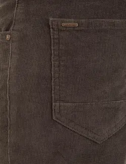 شلوار کتان جذب مردانه قهوه ای روشن پیرکاردین