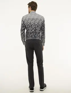 شلوار کتان جذب مردانه انتراسیت پیرکاردین