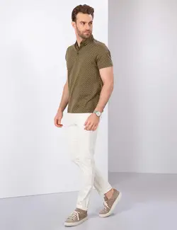 شلوار جین جذب مردانه بژ پیرکاردین