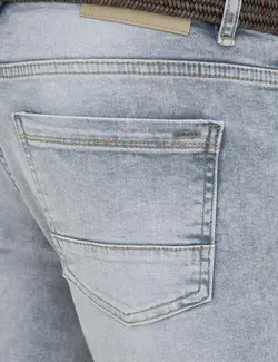 شلوار جین جذب مردانه آبی روشن پیرکاردین