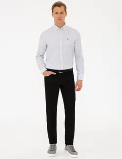 شلوار جین جذب مردانه سیاه پیرکاردین