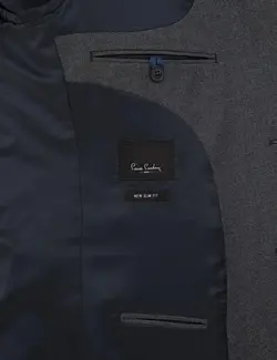 ست کت و شلوار مردانه سرمه ای پیرکاردین