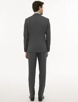 ست کت و شلوار مردانه سرمه ای پیرکاردین