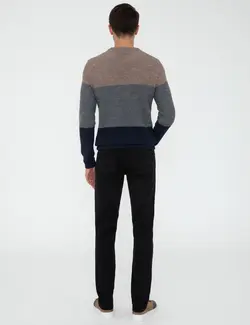 شلوار جین Straight Fit مردانه انتراسیت پیرکاردین