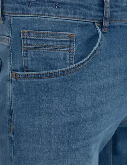 شلوار جین Straight Fit مردانه آبی پیرکاردین