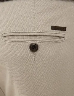 شلوار کتان جذب مردانه سنگ پیرکاردین