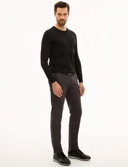 شلوار کتان جذب مردانه انتراسیت پیرکاردین