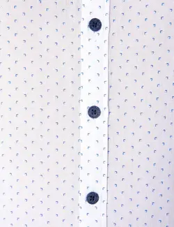 پیراهن آستین بلند مردانه آبی پیرکاردین