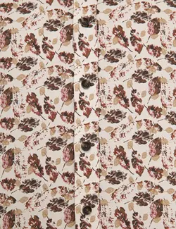 پیراهن آستین بلند مردانه قهوه ای روشن پیرکاردین