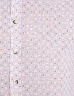 پیراهن آستین بلند مردانه نارنجی پیرکاردین