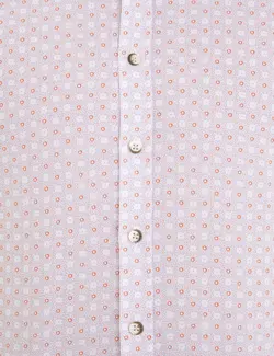 پیراهن آستین بلند مردانه نارنجی پیرکاردین