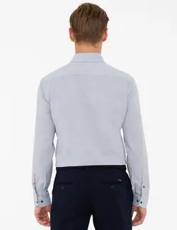 پیراهن آستین بلند مردانه سیاه پیرکاردین