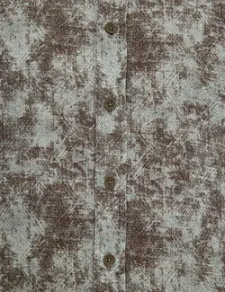 پیراهن آستین بلند مردانه خاکی پیرکاردین