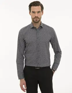 پیراهن آستین بلند مردانه انتراسیت پیرکاردین