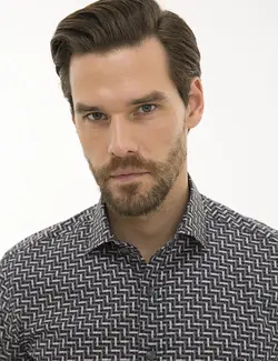 پیراهن آستین بلند مردانه انتراسیت پیرکاردین