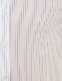 پیراهن آستین بلند مردانه سفید پیرکاردین