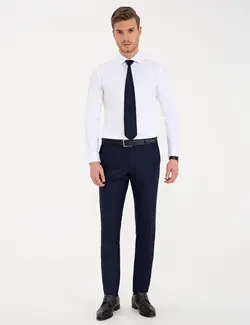 پیراهن آستین بلند مردانه سفید پیرکاردین