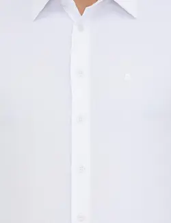 پیراهن آستین بلند مردانه سفید پیرکاردین