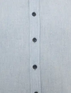 پیراهن آستین بلند مردانه آبی پیرکاردین