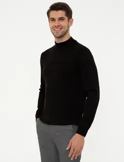 پلیور مردانه سیاه پیرکاردین